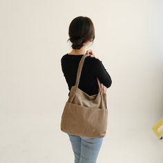 More Colors:  https://www.etsy.com/shop/Bokzim?search_query=double+pocket ------------------------------------------------------- Double Pocket Corduroy Tote Bag 👉 F E A T U R E S - Soft corduroy fabric  - Multi pockets  - 13" laptop fit in  - Magnetic closure - Handmade in Korea  [Large Capacity]: big enough to carry a 13" laptop and an A4 ring binder  [Multi compartments]: TWO exterior pockets and ONE inner pocket help organize your essentials effectively. [Material]: Feel the difference. Sof Everyday Beige Canvas Bag, Corduroy Shoulder Bag For School, Everyday Beige Softback Canvas Bag, Daily Use Corduroy Canvas Bag With Pockets, Corduroy Canvas Bag With Pockets For School, Corduroy Canvas Bag With Pockets For Daily Use, Daily Use Corduroy Shoulder Bag With Pockets, Corduroy Canvas Shoulder Bag With Pockets, School Canvas Corduroy Bag With Pockets