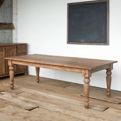 Park Hill Old Pine Farm Table EFT81621 Rustic Farm Table, Gathering Table, Painted Table, Antique Farmhouse