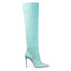 Ralph And Russo Heels, Boots Party, Popular Boots, Pu Boots, Pointed Heels, Long Boots, Boots Women, High Heels Stilettos, Party Shoes