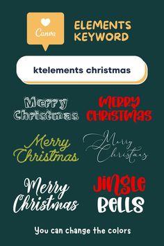 Christmas themed Canva greetings typography keyword Canva Inspiration, Canva Creator, Alphabet Frames, Inkscape Tutorials, Christmas Fonts Free, Christmas Font