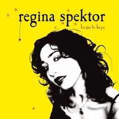 the screen is showing an audio player for regina spektor