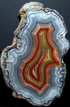 a piece of art that looks like it is made out of agate