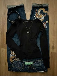 Cool Outfit Ideas, Cool Outfit, School Looks, Fashion Diy, Dolce E Gabbana