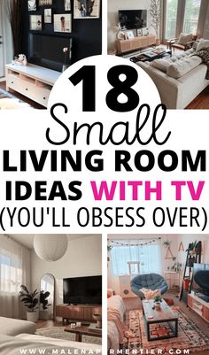 small living room ideas with tv you'll obses over