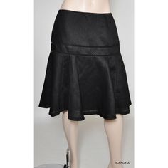 Lauren Ralph Lauren 'Madrilene' Lettice Skirt The Epitome Of Elegance In Breezy Lightweight Linen, This Skirt Features A Softly Flared Hem And Pretty Cutout Lattice-Work Details For Distinctive Style. Size 4 (Regular): Waist - 30"; Length - 24" Size 4 P (Petite): Waist - 29"; Length - 22.75" Size 6 P (Petite): Waist - 30"; Length - 22.75" * Color: Black * Side Zip & Hook Closure * Lined * Shell: 100% Linen * Lining: 100% Cotton * Imported * Brand New With Tag * Mfsrp: $139.00 Elegant Tiered Mini Skirt With Lining, Elegant Tiered Lined Mini Skirt, Fitted Knee-length Skirt For Spring, Elegant Stretch Tiered Mini Skirt, Elegant Fitted Full Mini Skirt, Fitted Full Mini Skirt With Ruffles, Fitted Tiered Mini Skirt For Work, Elegant Fitted Mini Skirt With Gathered Details, Elegant Fitted Gathered Mini Skirt