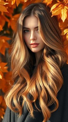 7 Fall-Inspired Brunette Hair Color Ideas Brunette Hair Caramel, Fall Brunette Hair Color, Fall Brunette Hair, Best Fall Hair Colors, Fall Brunette, Brunette Hair Color Ideas, Fall Hair Colors For Blondes, Pretty Brown Hair, Jlo Hair