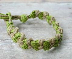 Handcrafted Surfer Hemp Bracelet or Anklet.Material: natural hemp in chain weavingWidth: about 3/4 inch (18cm)Color: green or lime with natural colorsLength: 6 inch or custom Closure: braided loop and ties closureIf you want your bracelet in different color - please feel free to ask! Made in USA. Cheap Green Hypoallergenic Friendship Bracelets, Cheap Green Braided Bracelets For Women, Cheap Hypoallergenic Green Friendship Bracelets, Hemp Bracelet, Hemp Bracelets, Bracelet Chain, Macrame Jewelry, Rope Bracelet, 6 Inches