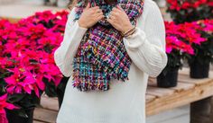 Shop Jess Lea Boutique Tweed Fringe Scarf #jesslea #jessleaboutique #jessleastyle #casualstyle #momstyle #casualoutfit #easyoutfit #ootd #boutique #boutiquestyle #fallscarf #winterscarf #colorfulscarf #perfectgift #plaidscarf #winteraccessories #blanketscarf #scarfoutfitTweed Fringe Scarf Blanket Scarves, Plaid Poncho, Slouchy Sweater, Poncho Tops, Fringe Sweater