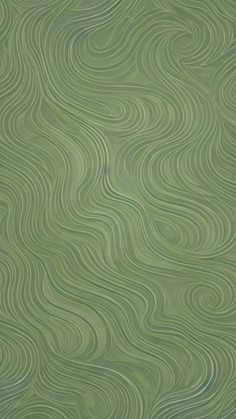 an abstract green background with wavy lines