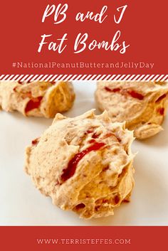 PB and J Fat Bombs | Our Good Life Fat Bomb Recipes, Pb And J, Slow Eating, High Fat Low Carb Recipes, Fat Bomb, Keto Diet Breakfast, Fat Bomb Recipe, Low Carb Dessert, Diet Breakfast Recipes