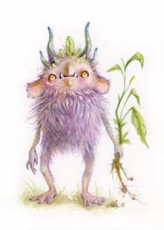 Imp Creature, Goblin Cute, Cute Goblin, Faerie Art, Wonderland Aesthetic, Tea Gardens, Alice In Wonderland Aesthetic, Faery Art, Doodle Ideas