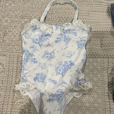 Janie & Jack Princess Collection Bathing Suit. Nwt Size 2t But Will Fit 18-24. Red Bathing Suits, Jack One Piece, Short One Piece, Floral Swimwear, Sleeve Swimsuit, Bath Girls, Floral One Piece, Princess Collection