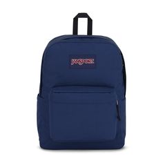 The iconic Jansport SuperBreak is not your typical backpack; it's a forever backpack. Break the mold in the SuperBreak and take it with you on adventures, to school, to work, or anywhere you choose. It may not be your first backpack, but it just might be your favorite and your last. Available in classic, neutral, and bright colors to match everyone's style. Front utility pocket with organizer. Padded back panel. Straight-cut padded shoulder straps. Side pocket for drinking bottle. Capacity: 25 L Drinking Bottle, Side Pocket, Straight Cut, You Choose, Bright Colors, Shoulder Straps, To Work, Shoulder Strap