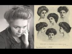 1830s Hairstyles, 1900 Hairstyles, 1900 Hair, 1900s Hairstyles, 1910 Hair, Gibson Girl Hair, Edwardian Hair, Vintage Hairstyles For Long Hair, Retro Hairstyle