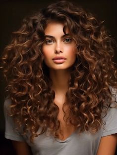 Medium Length Big Hair, Voluminous Haircut Medium, Curly Haircut Ideas Medium, Thick Hair With Layers, Curly Haircuts Medium, Medium Wigs, Medium Length Haircuts, Beauty Hair Color