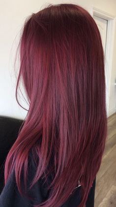 Hair Color Burgundy