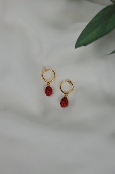 These earrings are made from Czech ladybug beads, dangling from huggie hoop closures. Both standard and clip on huggie hoops are available, all hypoallergenic and nickel free. Standard gold hoops are hypoallergenic and nickel free (18 karat gold plated). Standard silver hoops are hypoallergenic and nickel free (platinum plated). Clip on gold hoops are hypoallergenic and nickel free (18 karat gold plated). Clip on silver hoops are hypoallergenic and nickel free (platinum plated). Please feel free Trendy Teardrop Huggie Earrings Gift, Handmade Huggie Earrings As Gift, Handmade Small Hoop Huggie Earrings As Gift, Handmade Small Hoop Huggie Earrings For Gift, Handmade Small Hoop Clip-on Earrings As Gift, Handmade Small Hoop Clip-on Earrings For Gift, Cute Handmade Huggie Earrings, Handmade Cute Huggie Earrings, Handmade Dangle Huggie Earrings For Gifts