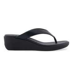 The Aerosoles Isha sandal is an exquisite piece of footwear, crafted with a sleek thong upper and a cushioned footbed inset atop a molded, lightweight unit wedge. Its refined silhouette and superior durability make this sandal perfect for special occasions and everyday wear alike. Experience the luxury of Isha today. Faux Leather upper, Slip on for easy entry,2\ wedge heel, Open round toe with thong post, Synthetic padded footbed, TPR outsole | Women's Aerosoles Isha Wedge Flip-Flops Sandals in Modern Wedge Sandals With Arch Support For Beach, Modern Synthetic Toe Post Flip Flops, Synthetic Toe Post Wedge Sandals, Wedge Sandals With Toe Post And Arch Support, Synthetic Toe Post Wedge Sandals With Arch Support, Adjustable Toe Post Wedge Sandals With Arch Support, Synthetic Toe Post Sandals With Ortholite Insole, Synthetic Wedge Sandals With Cushioned Footbed, Synthetic Toe Loop Wedge Sandals With Cushioned Footbed