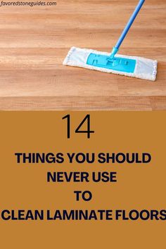 Laminate floors are beautiful and easy to care for as long as you don't use the wrong cleaning products. Here are 14 things you should avoid if you want to keep your flooring looking great.#hacks #marble #stone #awesome #fyi #guide #tips #tiles #stones #best Laminate Floor Cleaning Solution, Laminate Floor Repair, Cleaning Marble Floors