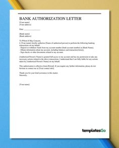 This is an Authorization Letter For Bank Transactions Editable versions for anyone creating this letter in just a minute. Authorization Letter, How To Make Letters, Properties Of Matter, School Field Trip, Business Letter, Letter Example, Accounting Information, Letter To Yourself, Standard Form