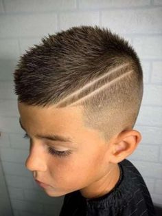 Haircut Design For Boys, Little Boy Haircut With Design, Short Boy Haircut For Boys, Soccer Haircuts For Boys, Cool Boys Haircuts Fade, Designs In Hair For Boys, Fade Cuts For Boys, Short Fade Haircut Boys, Boys Haircut With Design