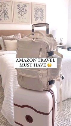 sweet travel on Reels | sweetravel_passion · Original audio Travel Backpack Carry On, Best Travel Bags, Carry On Backpack, Large Backpack Travel, Waterproof Laptop Backpack, Travel Bag Essentials, Best Amazon Buys, Backpack Hiking