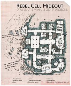 the map for rebel cell hideout