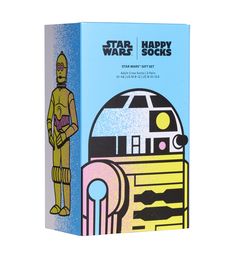 PRICES MAY VARY. Step into the galaxy of color with our full-on galactic experience 3-pack! The ultimate gift for any Star Wars fan, this gift box features iconic characters from the light and the dark side of the Force, Master Yoda and Darth Vader, as well as the classic Star Wars logo fired by Happy Socks’ energetic colors. Discover a collection of designer socks that will make you smile. We’ve got patterned socks for all the likes: animal socks, polka dot socks, classic striped socks and more Star Wars Logos, Black And White Socks, Classic Star Wars, Polka Dot Socks, Flower Socks, Dark Vador, Star Wars Logo, Jedi Master, R2 D2