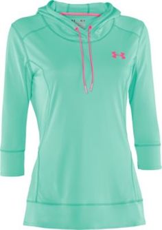 Under Armour® Women's ArmourGuard 3/4-Sleeve Hoodie #cabelaswishlist I WANT IT!!!!! Nike Outfit, Armour Women, Moda Chic, Shoes Sale, Pink Nikes, Athletic Outfits, Under Armour Women, Looks Style