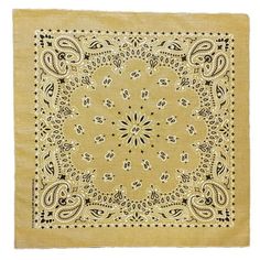 These premium made in USA 22 x 22 Cotton Print Paisley bandanas come is 100% cotton. All edges are over-lock stitched to be raveling-free and fraying-free when machine washed. Over-lock stitched edges have much better washability than the regular hemmed stitched edges. You can wear them in different ways (as a headband, around your neck, at your wrist, or as a cow-boy) and pair them with everything. From men to women, children or dogs, rock your bandana of your own way! Size: One Size.  Color: B Bandana Head Wrap, Paisley Bandana, Cow Boy, Rolled Hem, Head Wrap, Bandanas, Head Wraps, Cloth Bags, 1 Piece