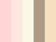 the color palette is pale, pink and brown