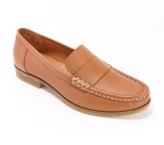 Comfortable and classic, these leather loafers ensure a luxurious feel with every step. Perfect for everyday wear, they feature a cushioned footbed and a sleek stitch detail that adds a touch of elegance. From Miz Mooz. Classic Flat Heel Moccasins With Stitched Sole, Timeless Moccasins With Stitched Sole For Work, Timeless Moccasins For Workwear With Stitched Sole, Business Casual Almond Toe Moccasins With Stitched Sole, Classic Flat Heel Slip-ons With Stitched Sole, Classic Slip-ons With Stitched Sole And Flat Heel, Business Casual Moccasins With Leather Footbed And Flat Heel, Business Casual Flat Heel Moccasins With Leather Footbed, Classic Flat Heel Leather Moccasins