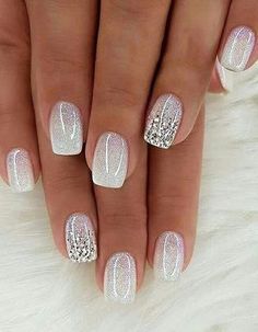 French Manicure Acrylic Nails, Wedding Nail Art Design, Unghie Sfumate, Her Nails, Wedding Nails Design, Nail Art Wedding, Bride Nails, Lace Vintage