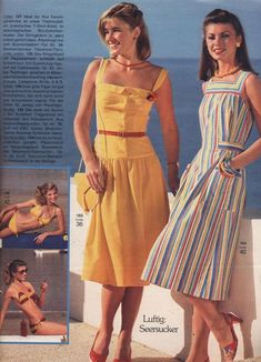 60s Summer Dress, 70s Summer Dress, 80s Summer Fashion, 80s Summer Dress, 1980s Summer, 1980 Dress, 80s Summer, Pattern Sheets, Burda Sewing Patterns