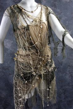 Clothes Made From Nature, Swamp Costume Ideas, Bohemian Halloween Costume Dress, Bohemian Halloween Festival Dresses, Halloween Fairycore Fairy Dress Costume, Bohemian Fitted Dress For Fantasy Events, Fitted Bohemian Dresses For Fantasy Events, Bohemian Halloween Party Dress, Men Fairy Costume