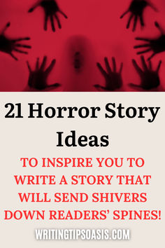 Image of trapped blurry hands and title of pin which is 21 horror story ideas to inspire you to write a story that will send shivers down readers' spines! Story Writing Prompts, Horror Story, Story Writing, Horror Stories, Story Ideas, Food For Thought