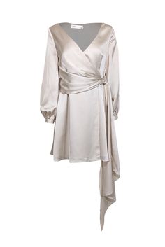 Current Boutique-Fame and Partners - Champagne Satin Dress w/ Waist Sash Sz 6 Champagne Satin Dress, White Lilly, Fame And Partners, Waist Sash, Muslim Fashion Dress, Nude Heels, Sparkle Earrings, Size 6 Dress, Muslim Fashion