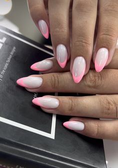 Nokti Za Leto, Fancy Nail Art, Cute Nail Polish, Nails Today, Grunge Nails, Makijaż Smokey Eye, Acrylic Nails Coffin Pink, Soft Nails, Glass Nails