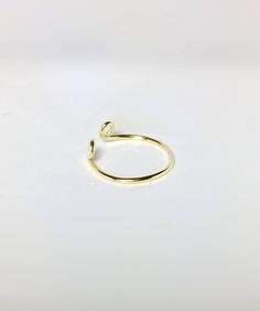 Delicate and unique cuff Ring well designed and sturdy and great for your toes, midi or knuckle. **Gold: 14k/10k Real Solid Gold **Size: 4 with 5mm gap and will fit up or down 3 sizes. **Thickness approx: 1.0mm Adjustable 14k Gold Open Bypass Ring, Adjustable 14k Gold Initial Open Ring, Gold Stackable Open Band Bypass Ring, Adjustable Yellow Gold Bypass Ring With Open Band, Minimalist 14k Gold Bypass Ring As A Gift, Adjustable Yellow Gold Open Bypass Ring, Adjustable Yellow Gold Bypass Ring, Adjustable 14k Gold Bypass Ring, Minimalist Bangle Rings For Gifts