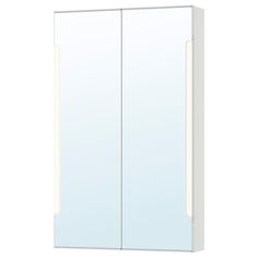 an image of a bathroom medicine cabinet with glass doors