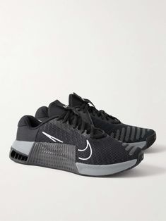 Shop NIKE TRAINING Metcon 9 Rubber-Trimmed Mesh Running Sneakers, Explore the latest in-season NIKE TRAINING collection today on MR PORTER Nike Training Shoes, Nike Metcon, Nike Training, Mesh Sneakers, Sneakers For Men, Running Sneakers, Training Shoes, Black Mesh, Mr Porter