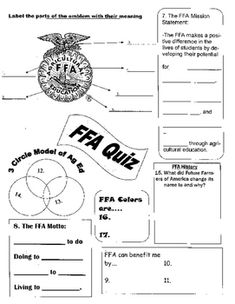 the faq quiz is shown in black and white, with an image of a flag