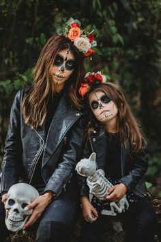 Toddler Skeleton Makeup, Sugar Skull Halloween Costume, Halloween Sugar Skull, Black Face Paint, Star Princess, Ballet Dance Dress, Sugar Skull Halloween