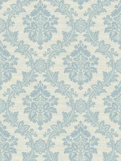 YC62002 Yacht Club Damask blue wallpaper Wallpaper Boulevard, Blue Ceiling, Club Wallpaper, The Beach Club, Interior Ceiling Design, Blue Ceilings, Interior Ceiling, Wallpaper Book, Room Bedding