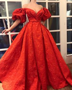 A Line Prom Dress, A Line Prom Dresses, فستان سهرة, Beauty Dress, Satin Prom Dress, Dresses Elegant, Flower Applique, Red Prom Dress, Fancy Dresses