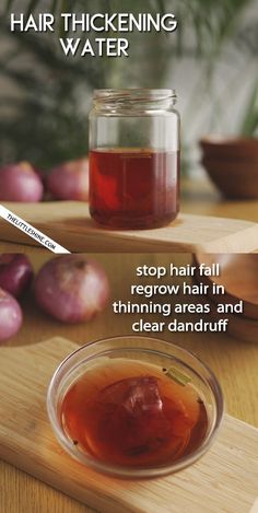 Hair Thickening Remedies, Regrow Thinning Hair, Hair Growth Conditioner, Diy Hair Growth, Stop Hair Breakage, Hair Growing Tips, Homemade Hair, Promote Hair Growth, Homemade Hair Products