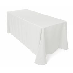 GW Linens White 90 x 132 Rectangular Seamless Tablecloth For Wedding Restaurant Banquet Party - GWLinens Sequin Table Runner, Fitted Tablecloths, Rectangle Tablecloth, White Table Cloth, Rectangle Table, Buffet Table, Rectangular Table, Linen Tablecloth, Table Covers