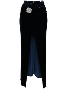 Luxury Embellished Evening Skirt, Elegant Embellished Mini Skirt, Elegant Embellished Cocktail Skirt, Elegant Blue Evening Skirt, Elegant Blue Formal Skirt, Elegant Blue Cocktail Skirt, Luxury Skirt For Gala, Elegant Blue Mini Skirt, Elegant Velvet Party Skirt