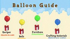 balloon guide for kids to learn how to fly in the sky with their own balloons