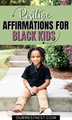 Kids Morning Affirmations, Kids Affirmations For School, Positive Affirmations For Kids Boys, Daily Affirmations For Black Men, Affirmations For My Husband, Affirmations For Preschoolers, Sleepover Business, Affirmation Quotes For Kids, Toddler Affirmations